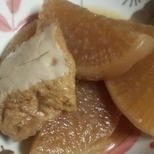 ＊大根と厚揚げ煮＊